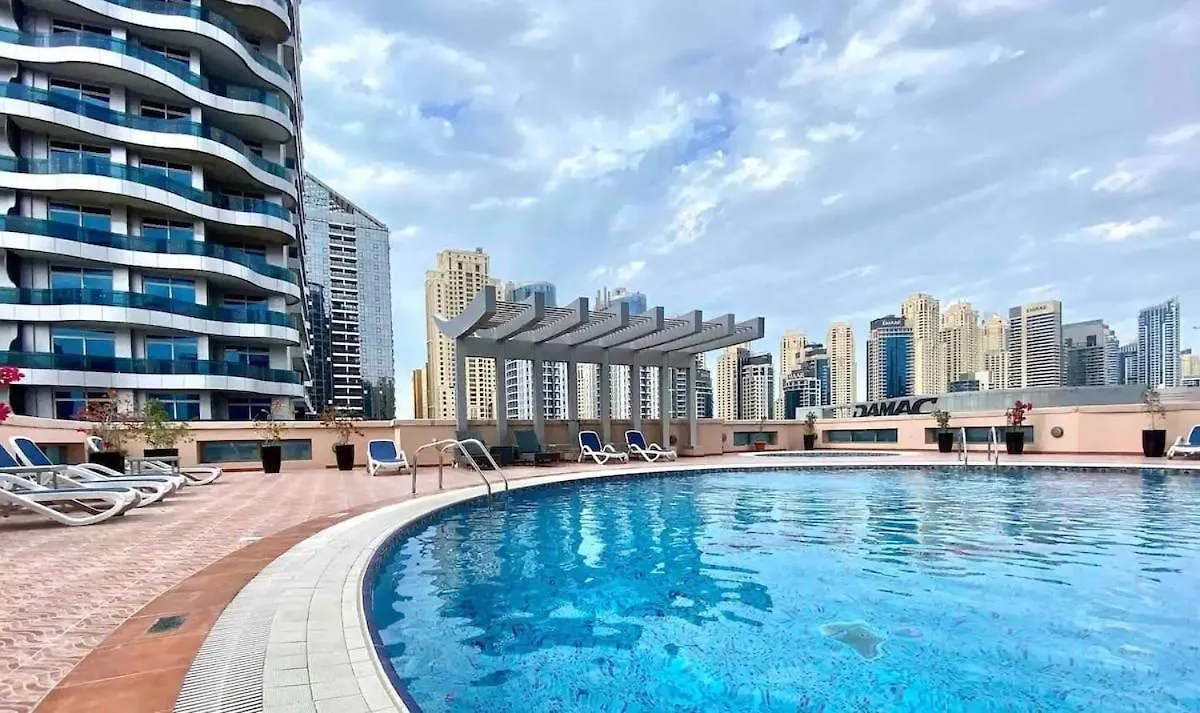Apartment Lovely Studio In Dubai Marina Near Beach Z1009